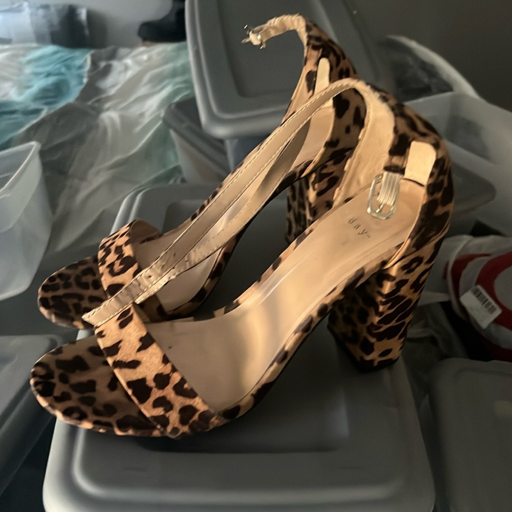 Animal print shoes